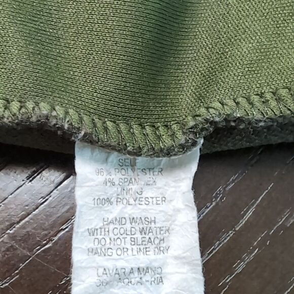 Windsor Green Crochet Crop Top Size Large - Picture 9 of 10